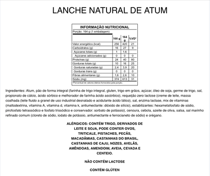 Lanche Natural de Atum