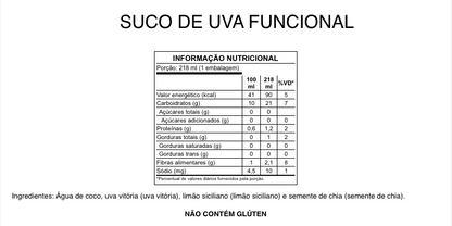 Suco de Uva Funcional