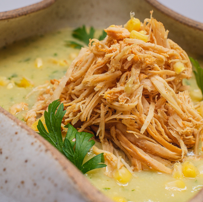 Sopa de Milho com Frango