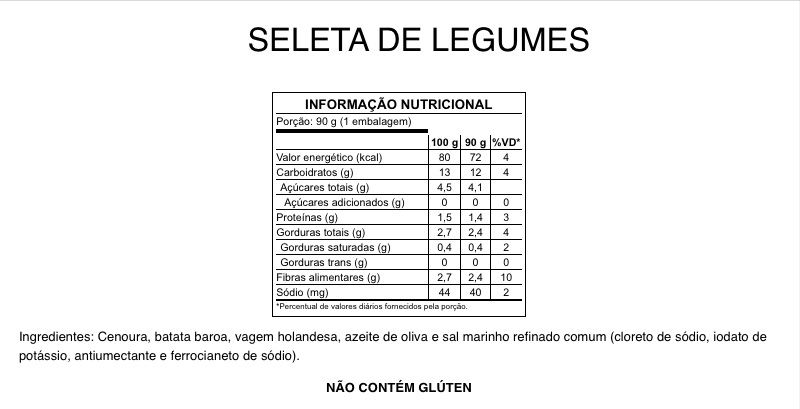 Seleta de Legumes