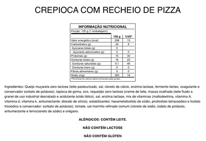 Crepioca de Pizza