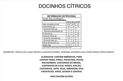 Docinhos Cítricos