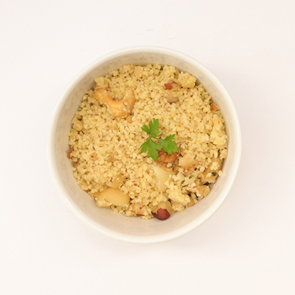 Couscous Marroquino com Castanhas