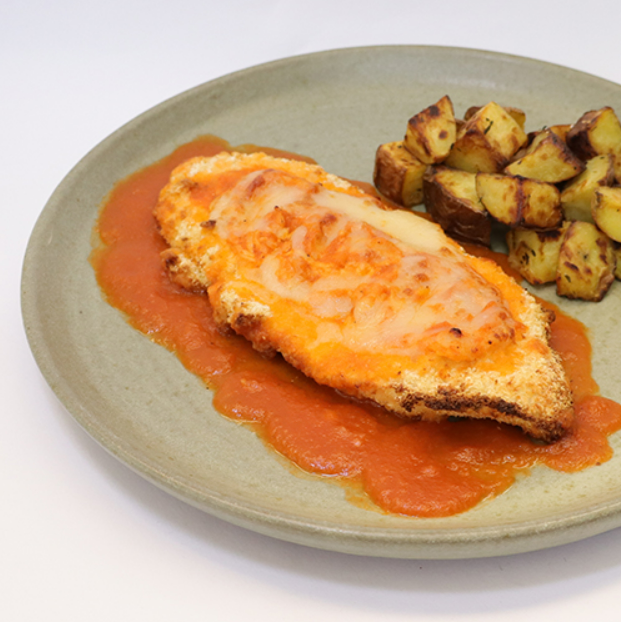 Filé de Frango à Parmegiana