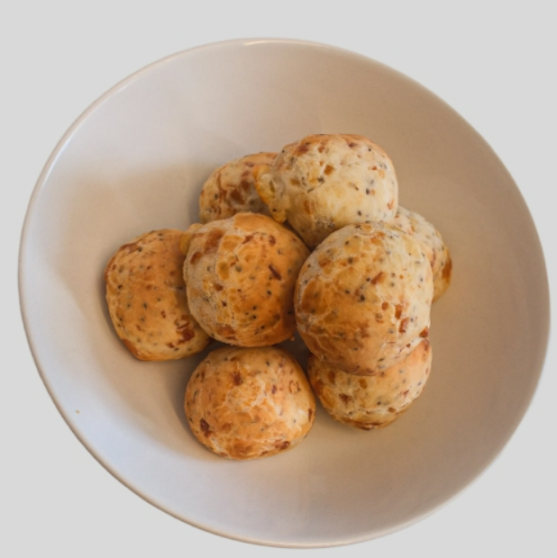 Pão de Queijo com Chia