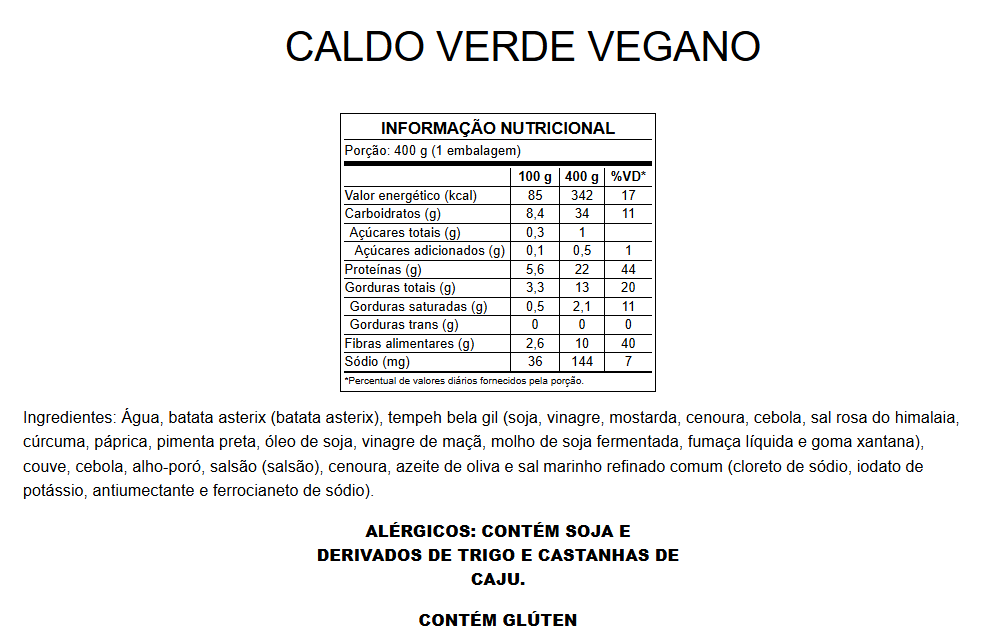 Caldo Verde Vegano