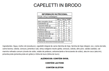 Capeletti in Brodo