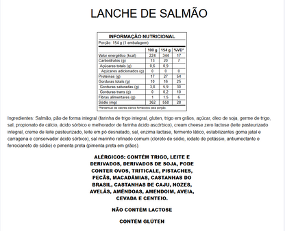 Lanche de Salmão