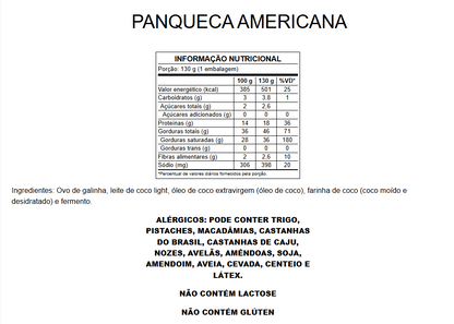 Panqueca Americana