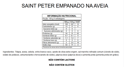 Saint Peter Empanado na Aveia