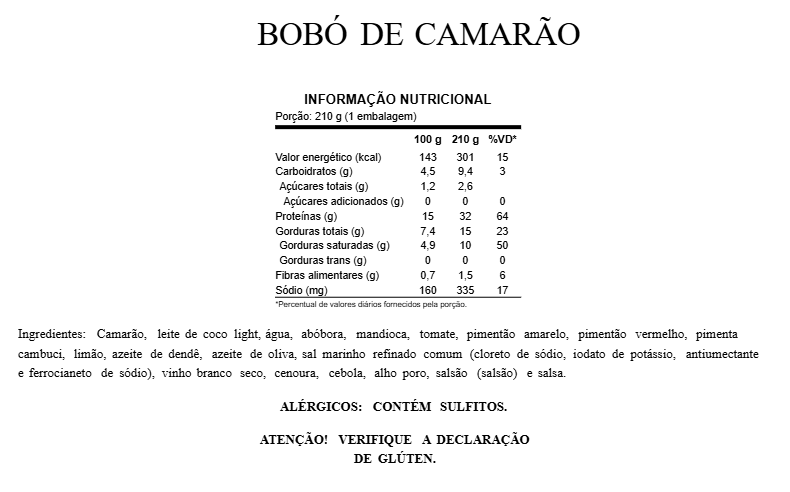 Bobó de Camarão